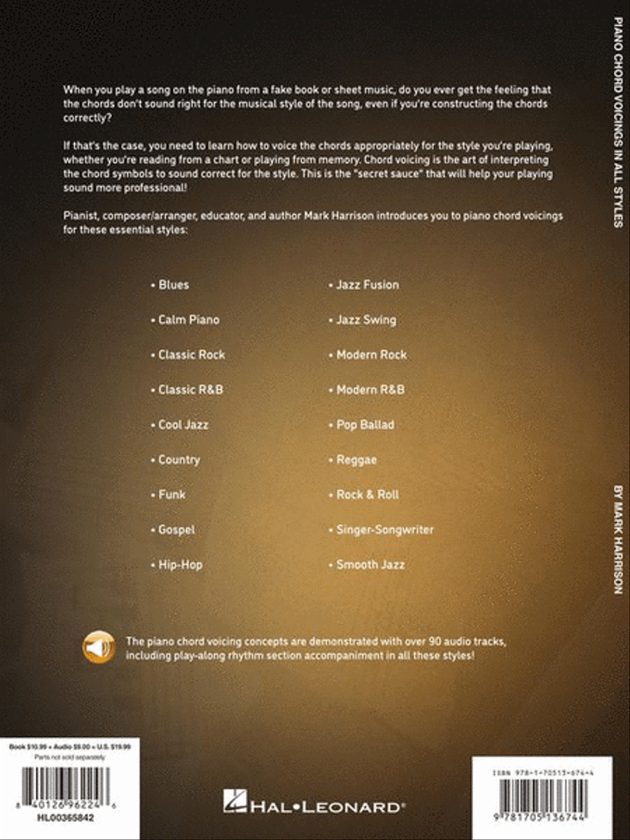 Piano Chord Voicings in All Styles Piano Method scores gallery preview page 10