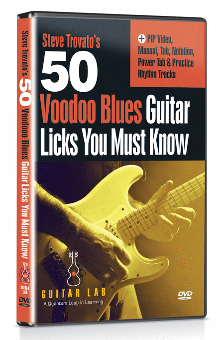 50 Voodoo Blues Licks You Must Know DVD