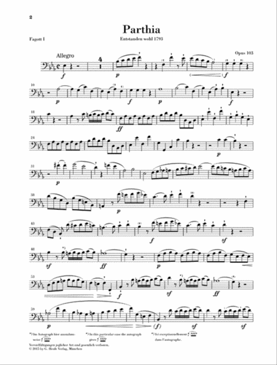 Parthia Op. 103 - Rondo WoO 25 Chamber Music scores gallery preview page 10