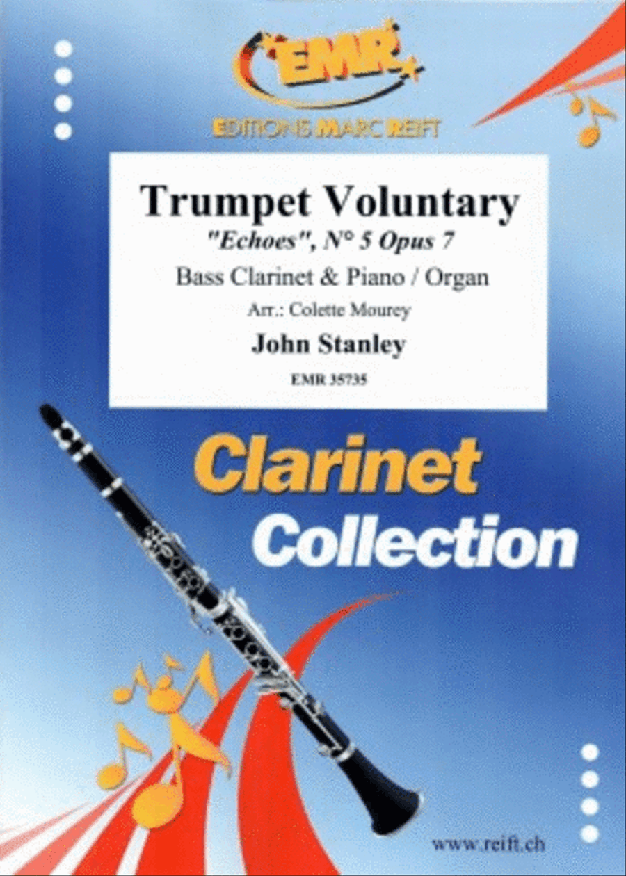 Trumpet Voluntary Trumpet Voluntary Bass Clarinet scores gallery preview page 1