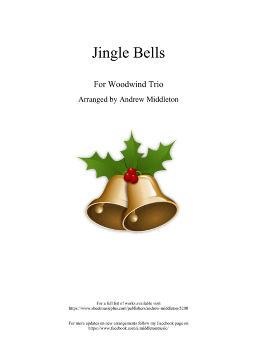 Jingle Bells arranged for Woodwind Trio image number null