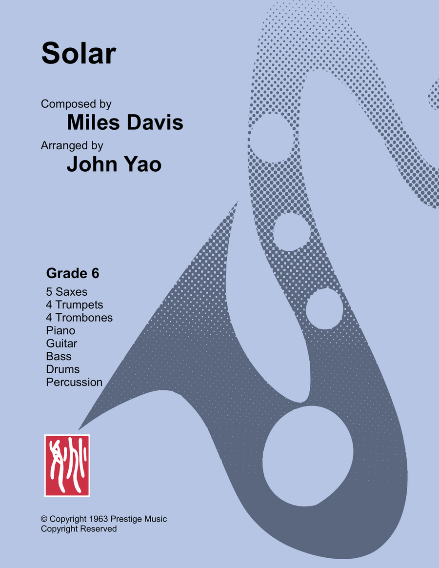 Solar Jazz Ensemble scores gallery preview page 1