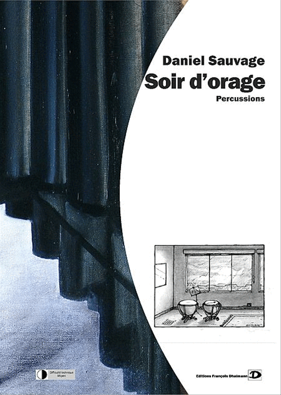 Soir d'orage Percussion scores gallery preview page 1