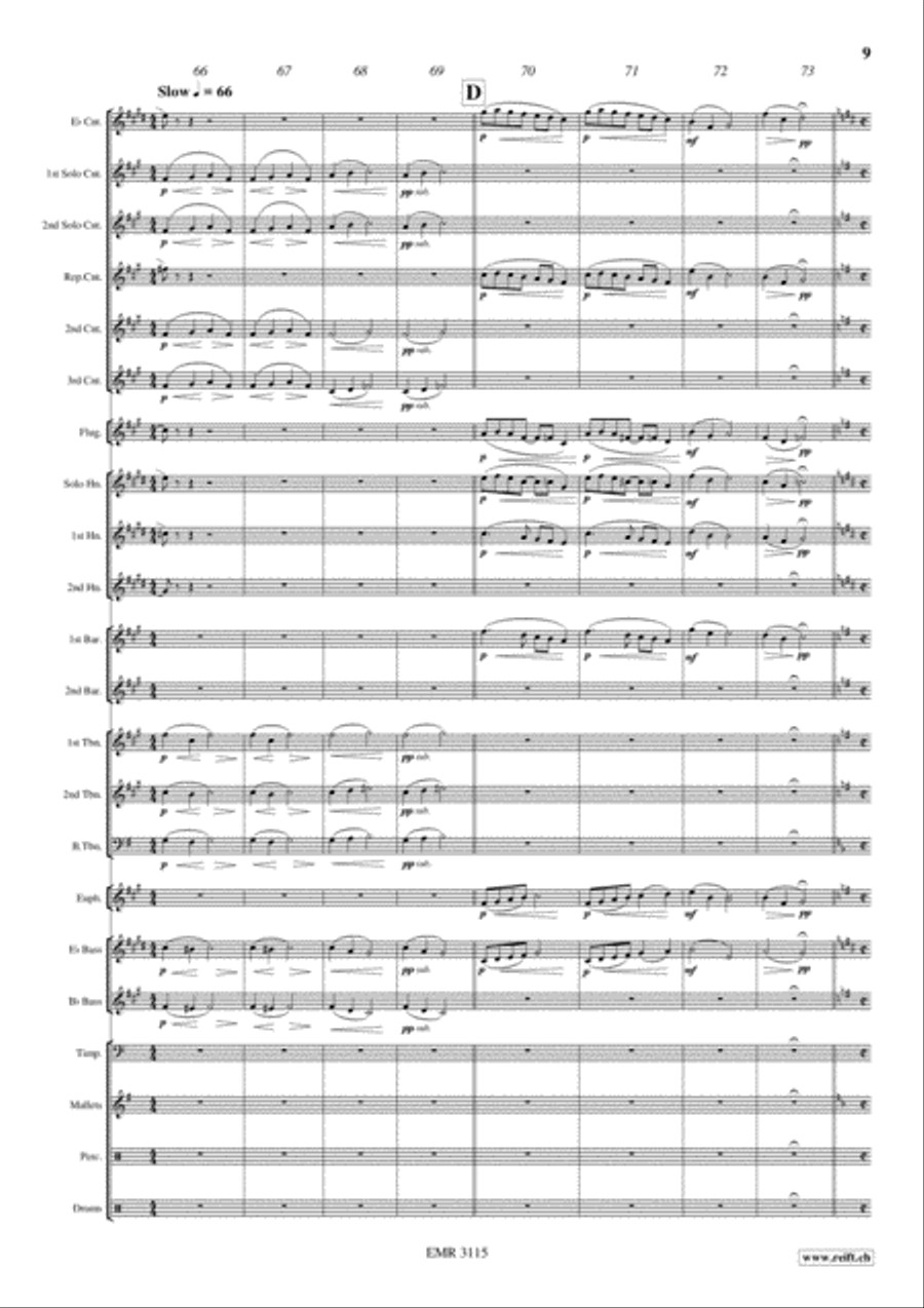Frere Jacques Brass Band scores gallery preview page 10