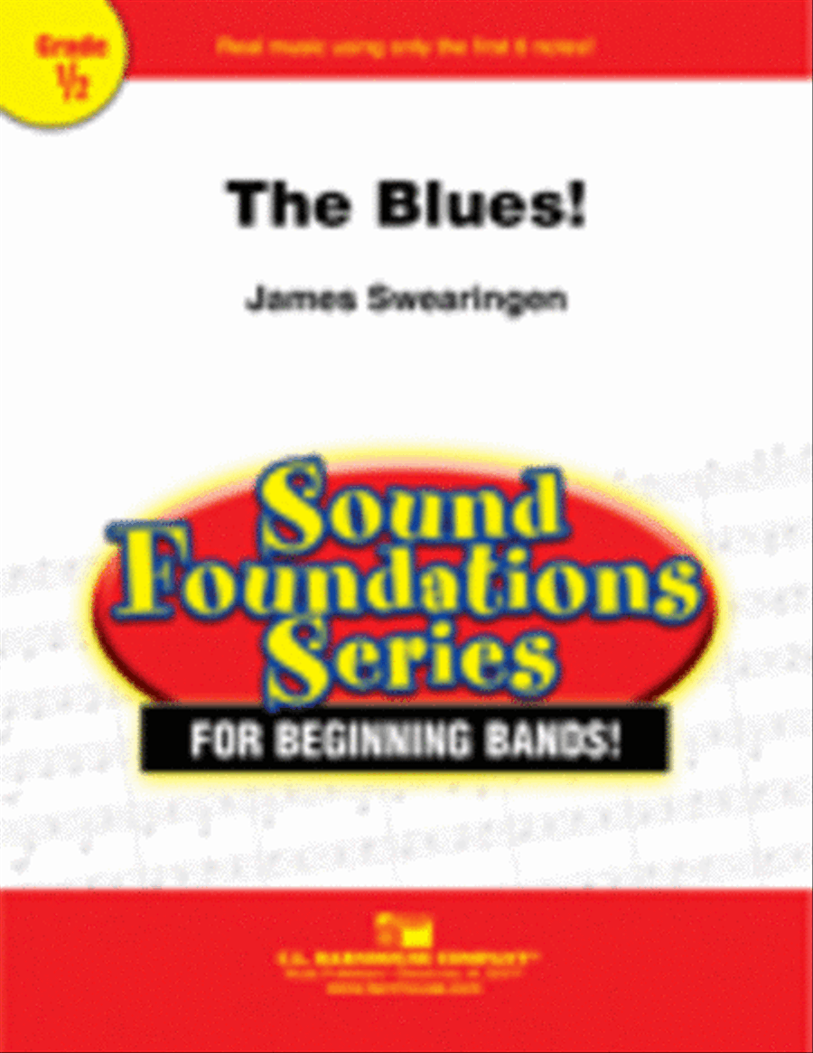 The Blues! Concert Band scores gallery preview page 1
