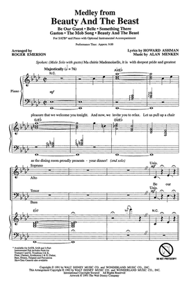 Beauty And The Beast (Medley) (arr. Roger Emerson)