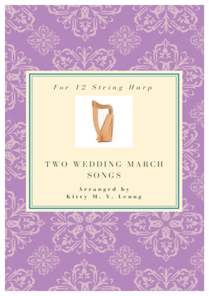 Book cover for Two Wedding March Songs - 12 String Harp