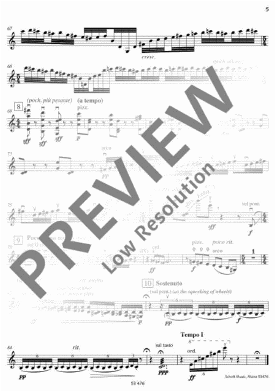 Journey to Eisenstadt Violin Solo scores gallery preview page 17