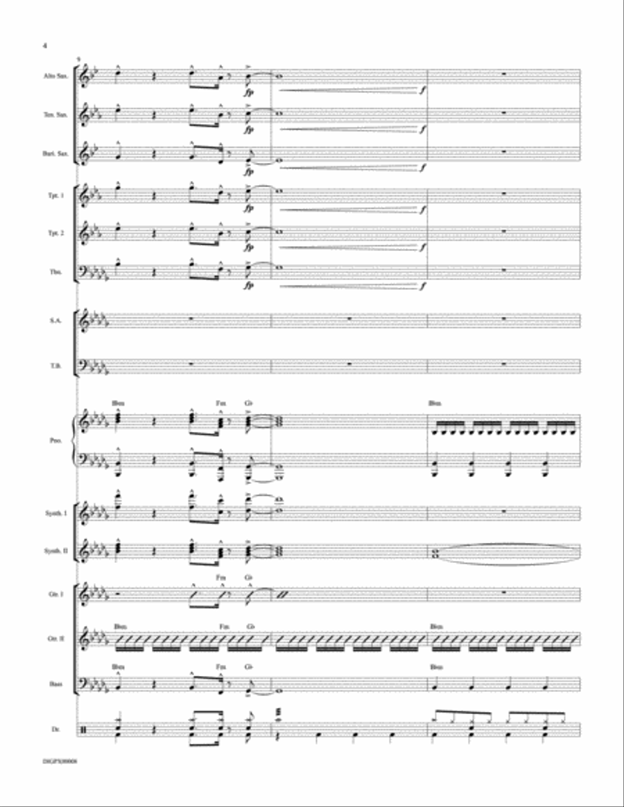 Eye of the Tiger: Score Score scores gallery preview page 4