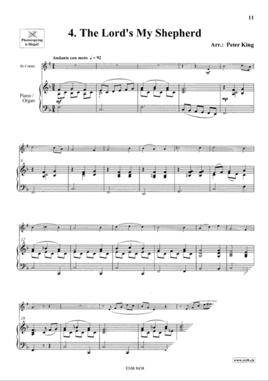 Sacred Music Volume 2 Cornet scores gallery preview page 6