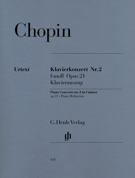 Frederic Chopin: Concerto for Piano and Orchestra no. 2 F minor op. 21