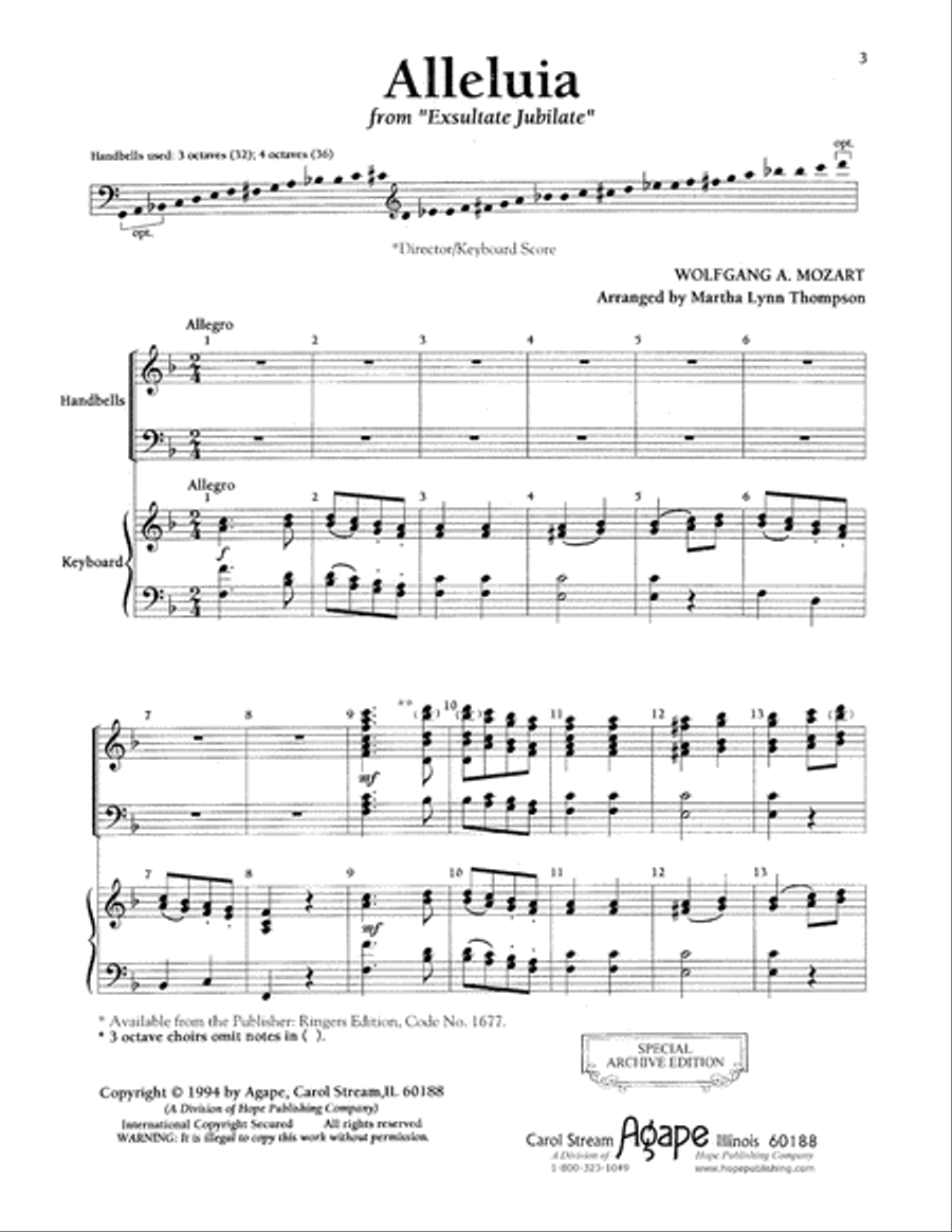 Alleluia from 