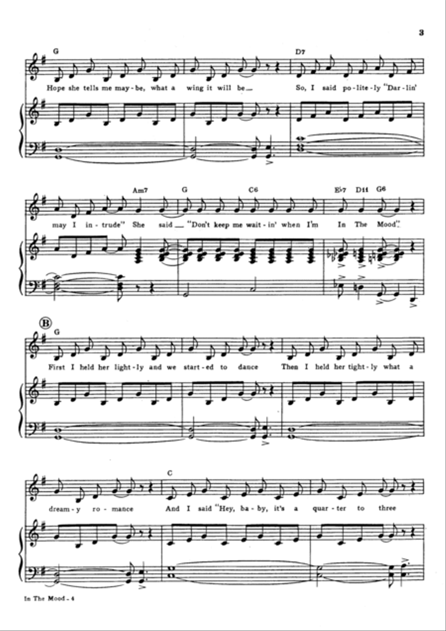 In the Mood Voice scores gallery preview page 3