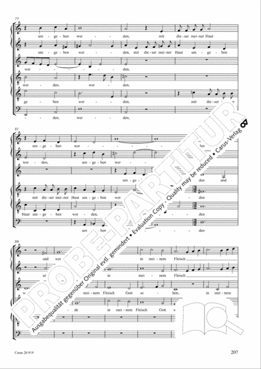 Opera varia I. Works with 1-7 parts (Complete edition, vol. 19) [Werke mit 1-7 obligaten Stimmen] Score scores gallery preview page 264