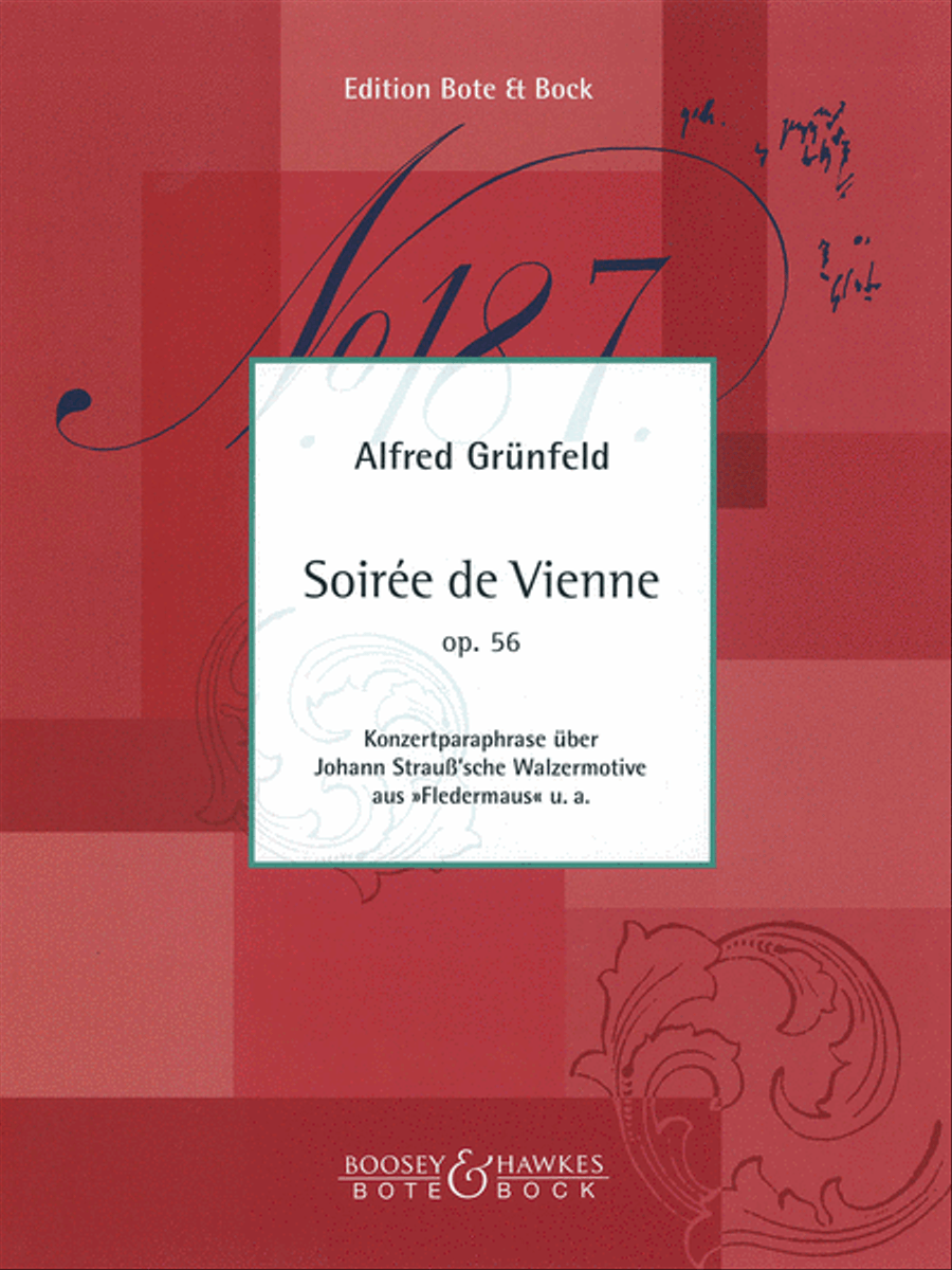 Soiree de Vienne, Op. 56 Soiree de Vienne, Op. 56 Piano Solo scores gallery preview page 1