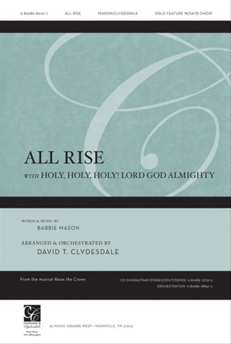 All Rise - Anthem All Rise - Anthem 4-Part scores gallery preview page 1