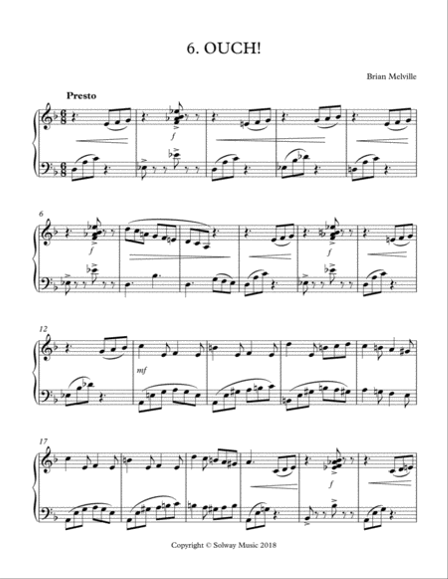 OUCH! Piano Method scores gallery preview page 1