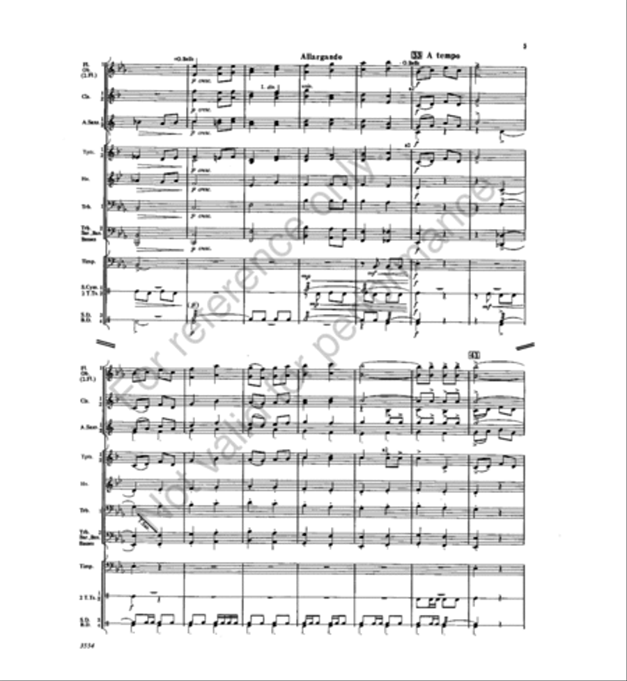 Treasure Valley Treasure Valley Concert Band scores gallery preview page 4