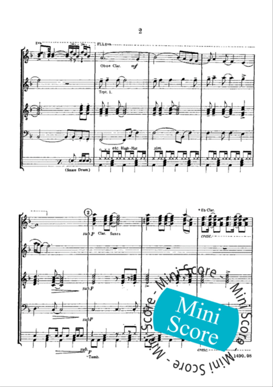 Abba Cadabra Concert Band scores gallery preview page 6