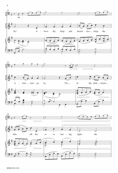 O Little Town of Bethlehem (Downloadable Choral Score)