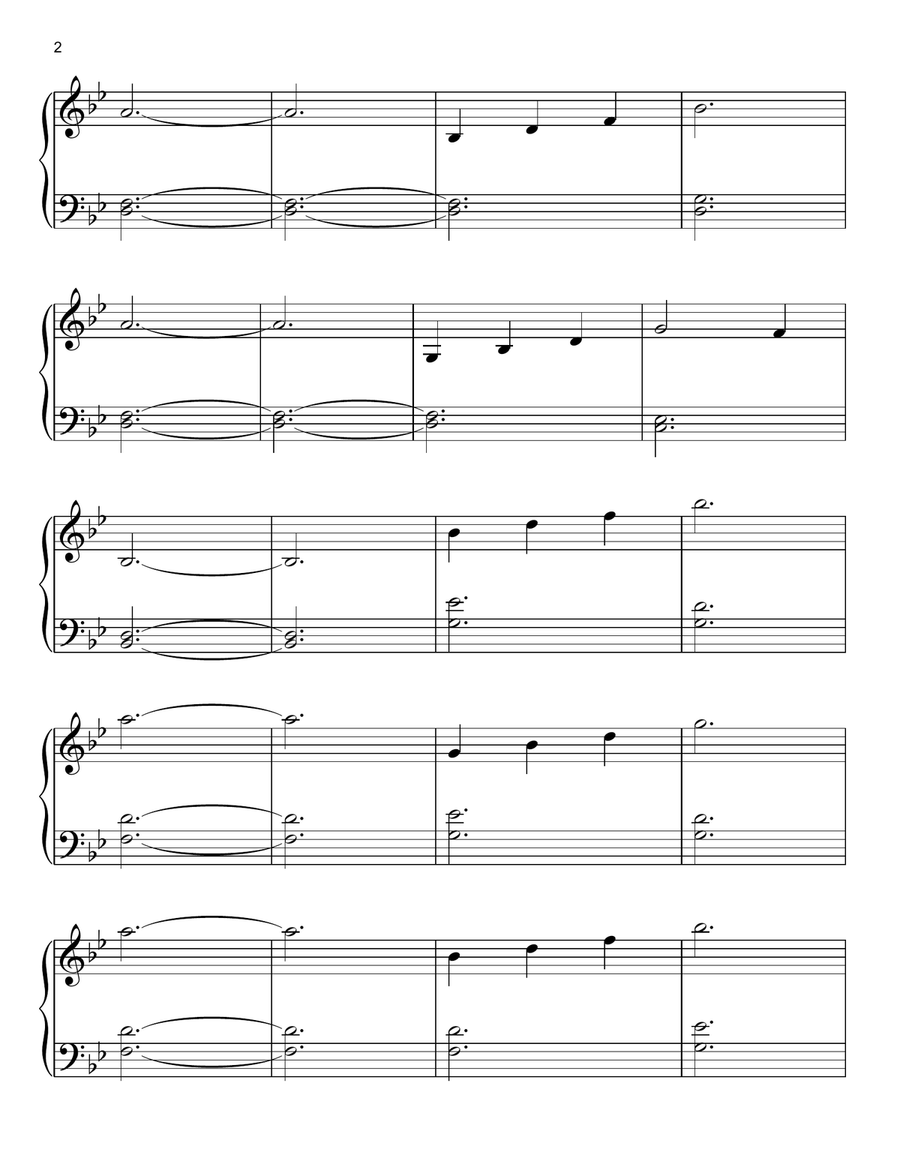 Eleven (from Stranger Things) Easy Piano scores gallery preview page 2