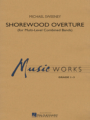 Book cover for Shorewood Overture (for Multi-level Combined Bands)