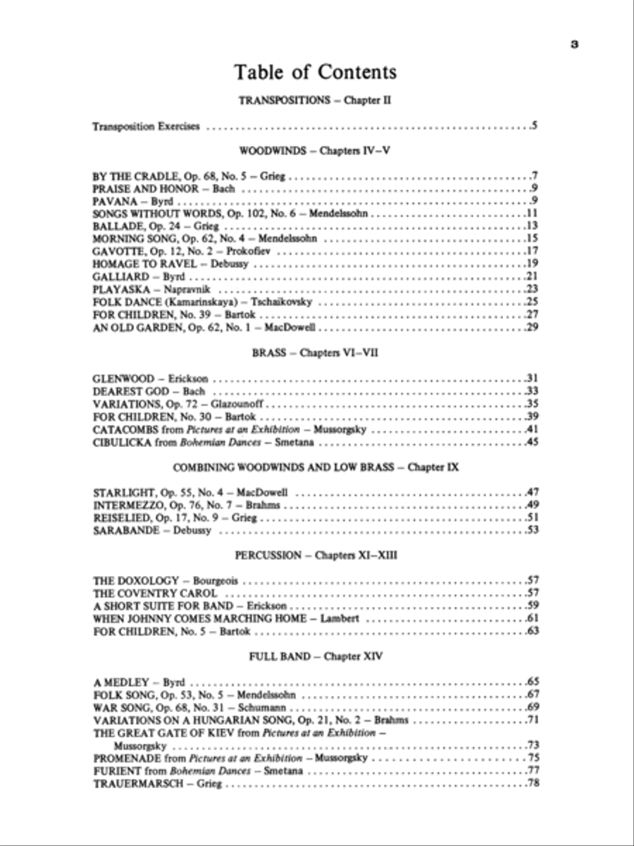 Arranging for the Concert Band Concert Band scores gallery preview page 2