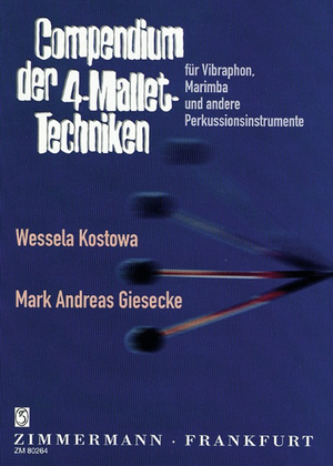 Book cover for Compendium der 4-Mallet-Techniken