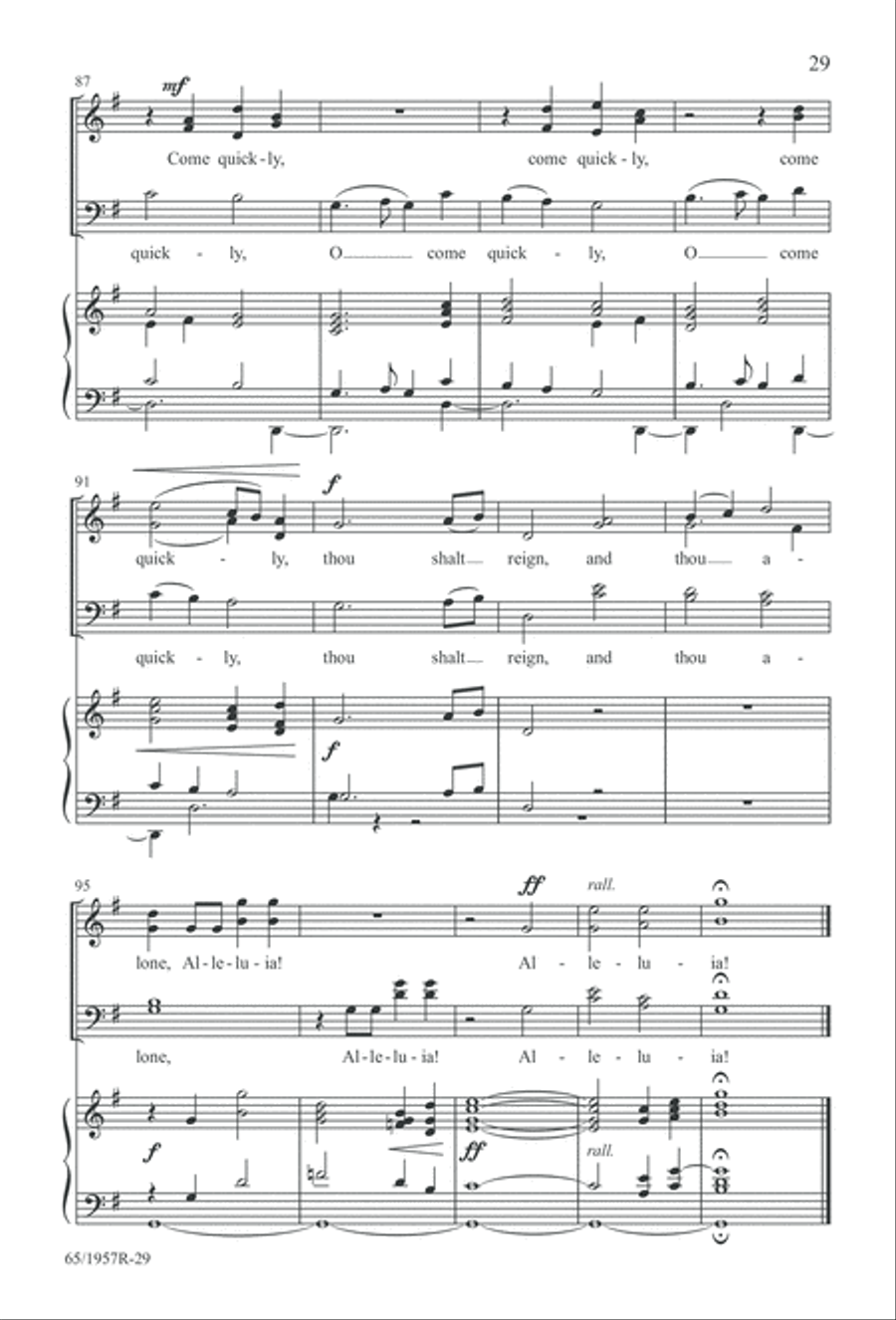 Festival of Lessons and Carols 4-Part scores gallery preview page 30