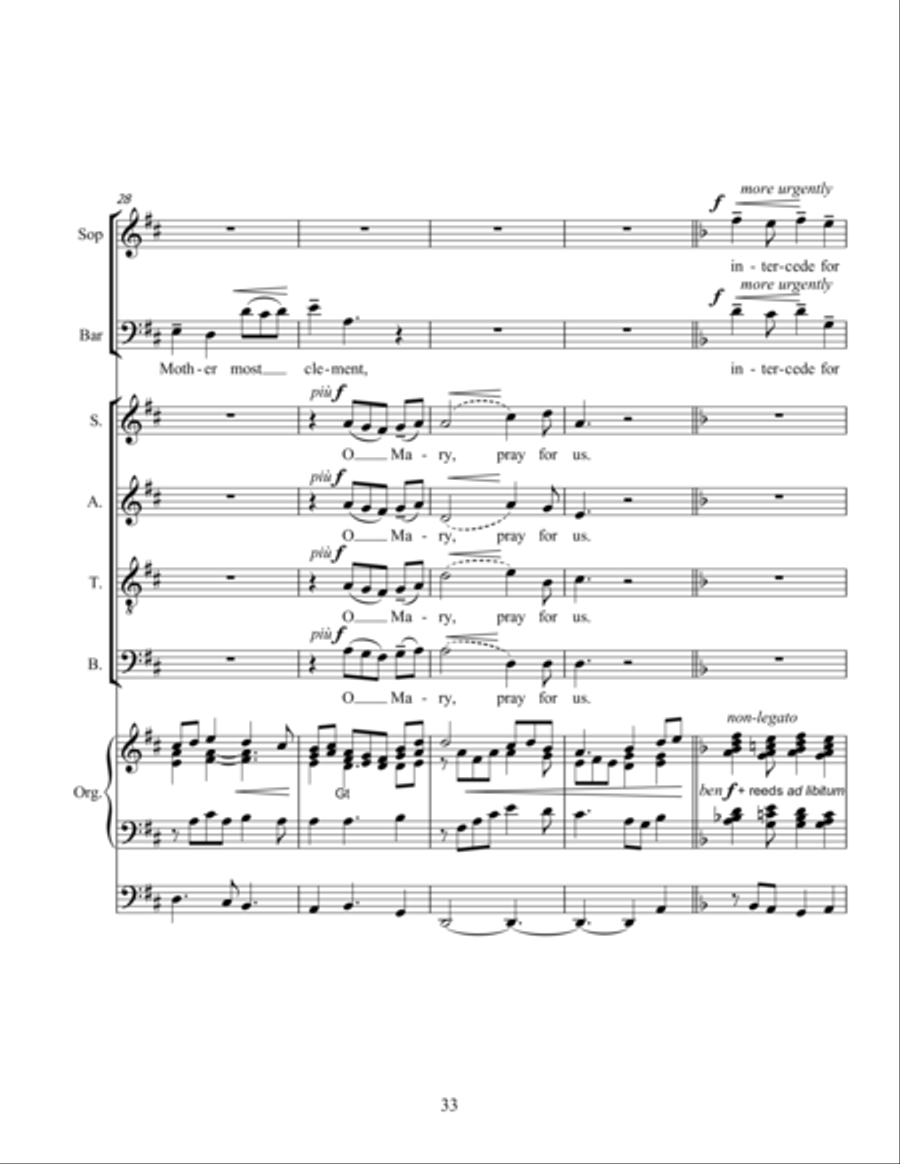 A Marian Tripych 4-Part scores gallery preview page 17