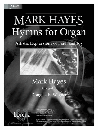 Book cover for Mark Hayes: Hymns for Organ (Digital Delivery)