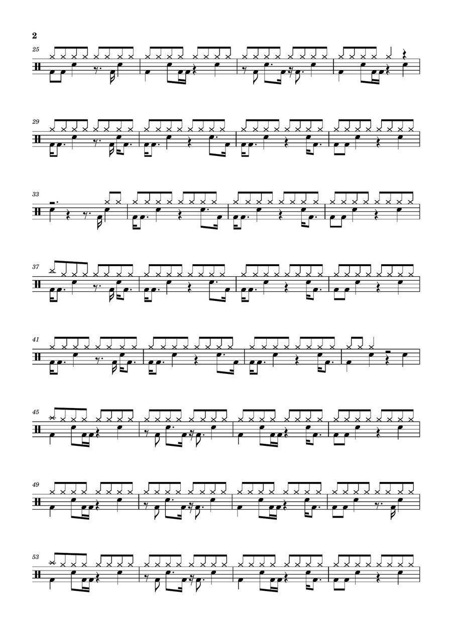 Security Drum Set scores gallery preview page 2