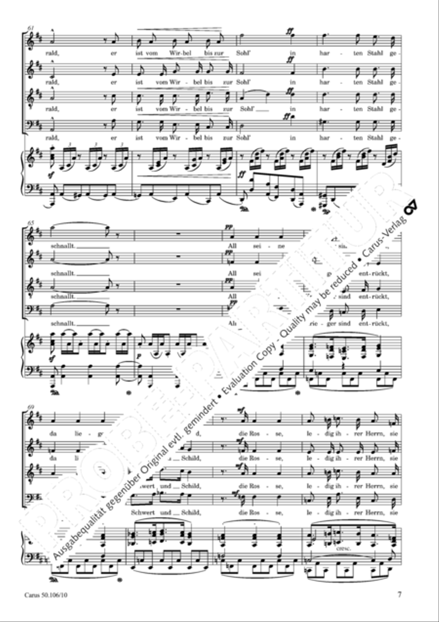 Harald 4-Part scores gallery preview page 8