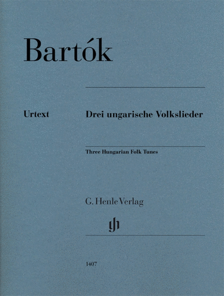 Bartok - 3 Hungarian Folk Tunes For Piano