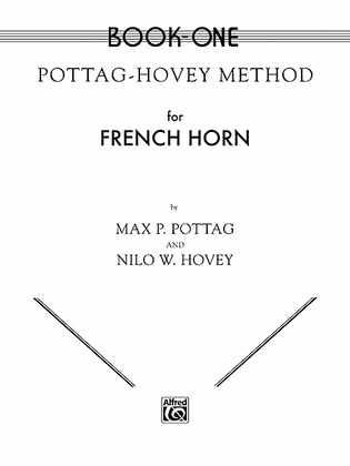 Book cover for Pottag-Hovey Method for French Horn, Book 1