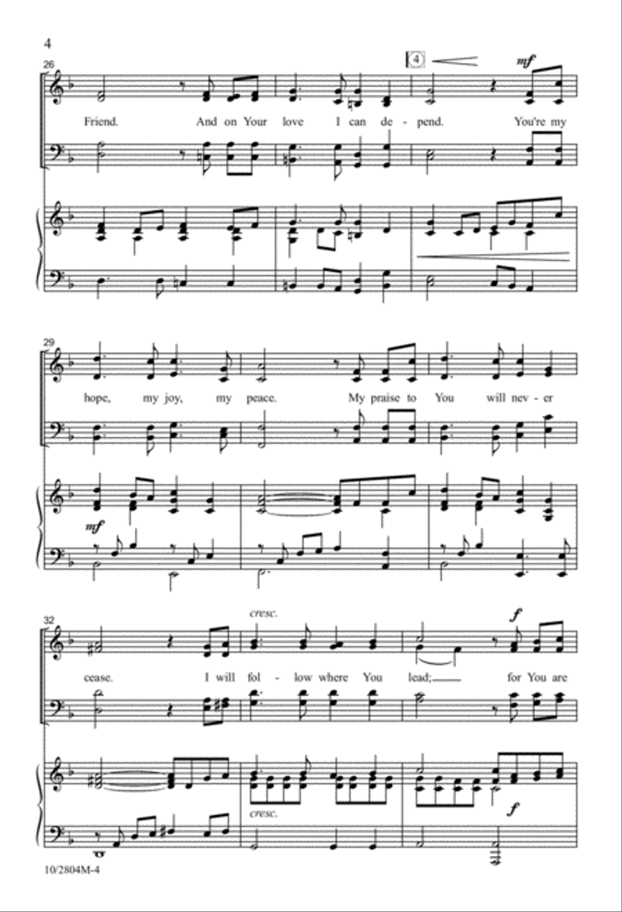 You Are All that I Need You Are All that I Need 4-Part scores gallery preview page 4