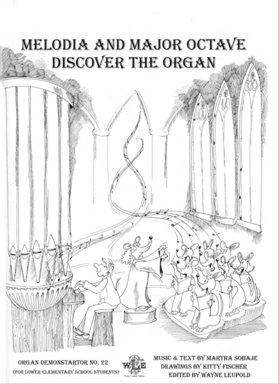 Melodia and Major Octave Discover the Organ Organ scores gallery preview page 1