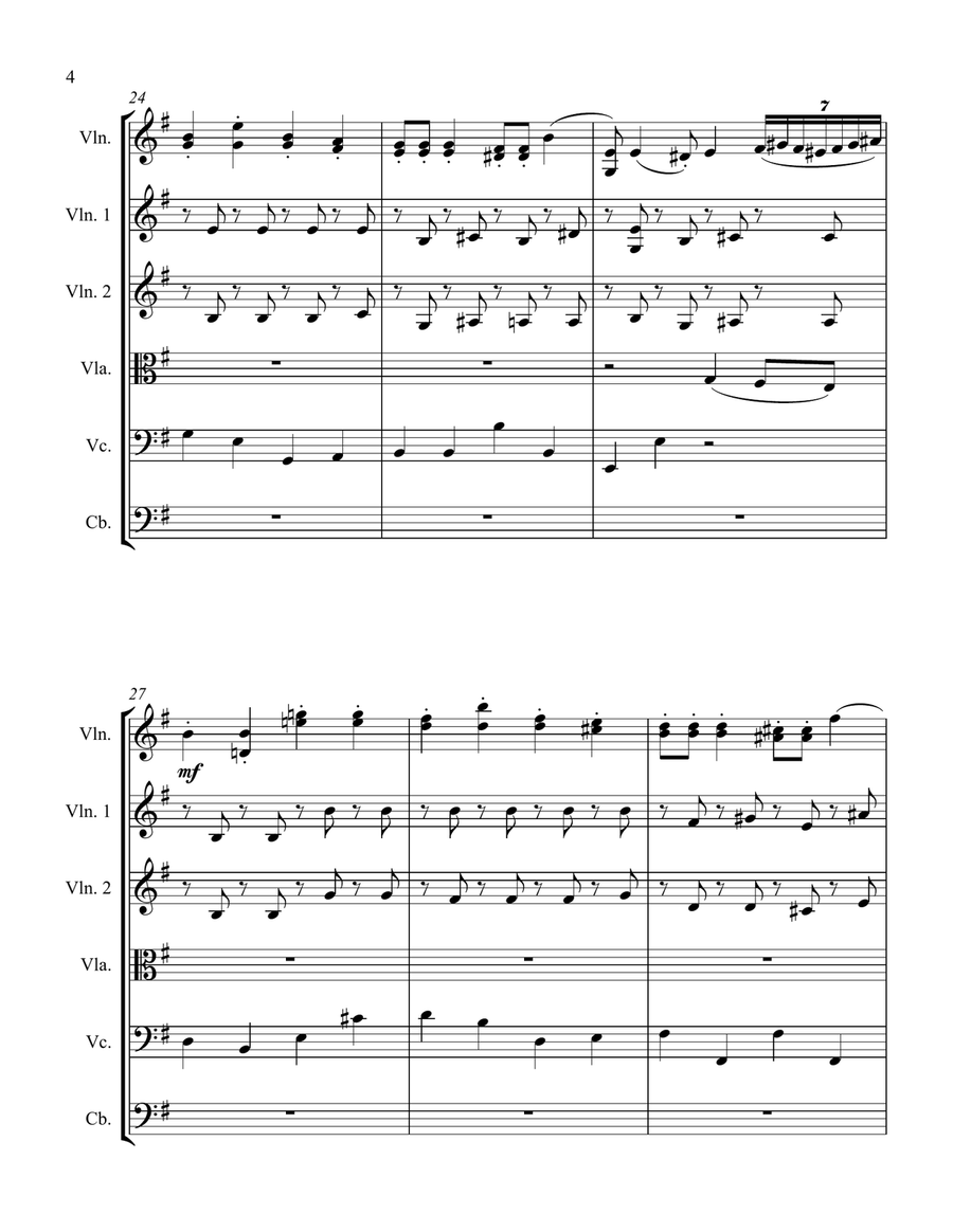 Hejre Kati Hejre Kati String Orchestra scores gallery preview page 4