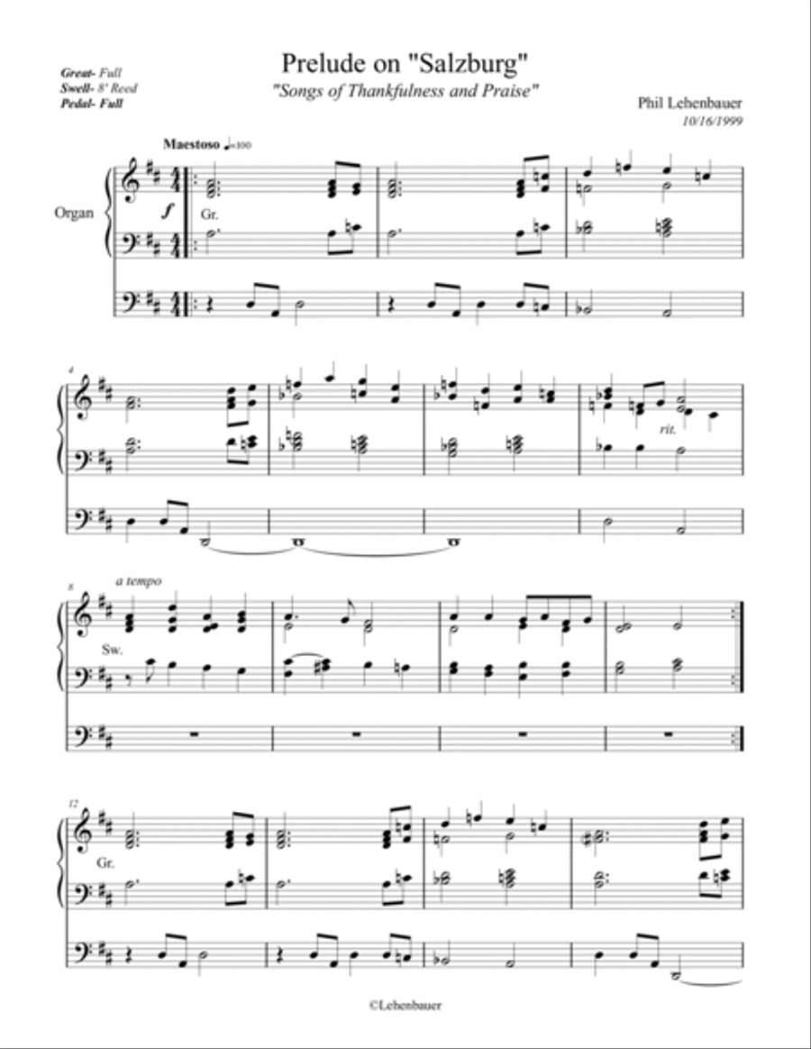 Prelude on 