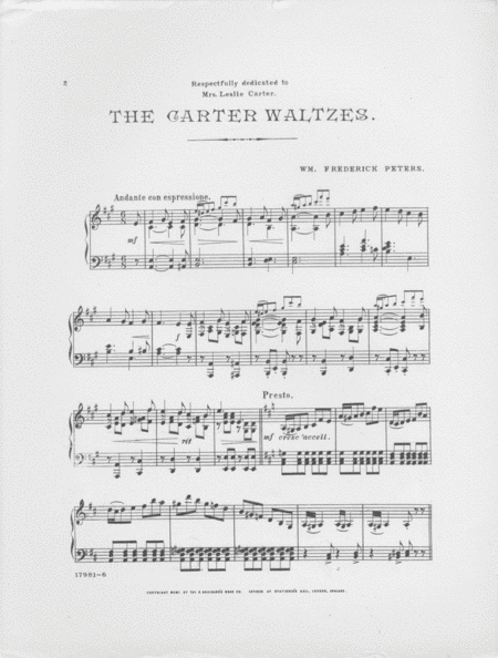 The Carter Waltzes