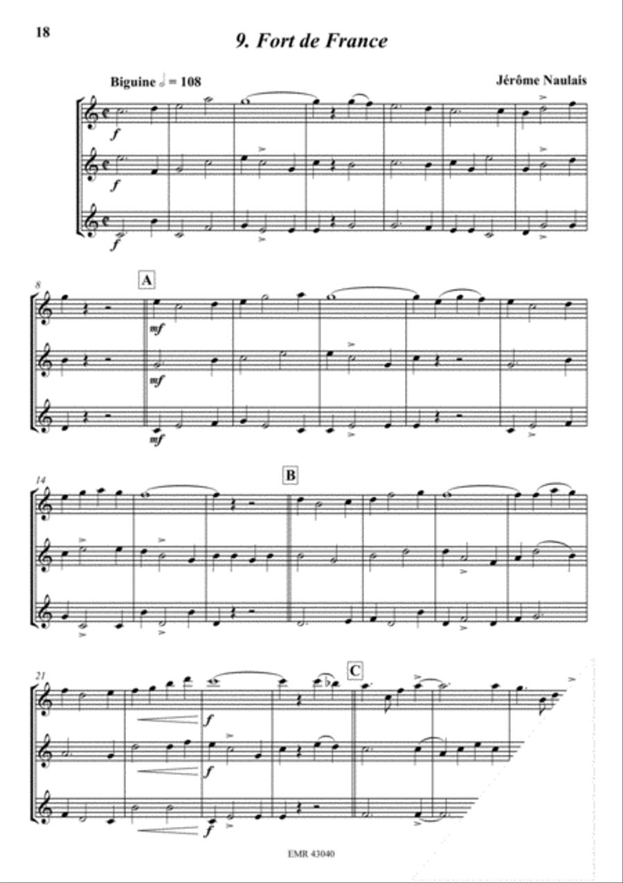 A Musical Journey Alto Recorder scores gallery preview page 12