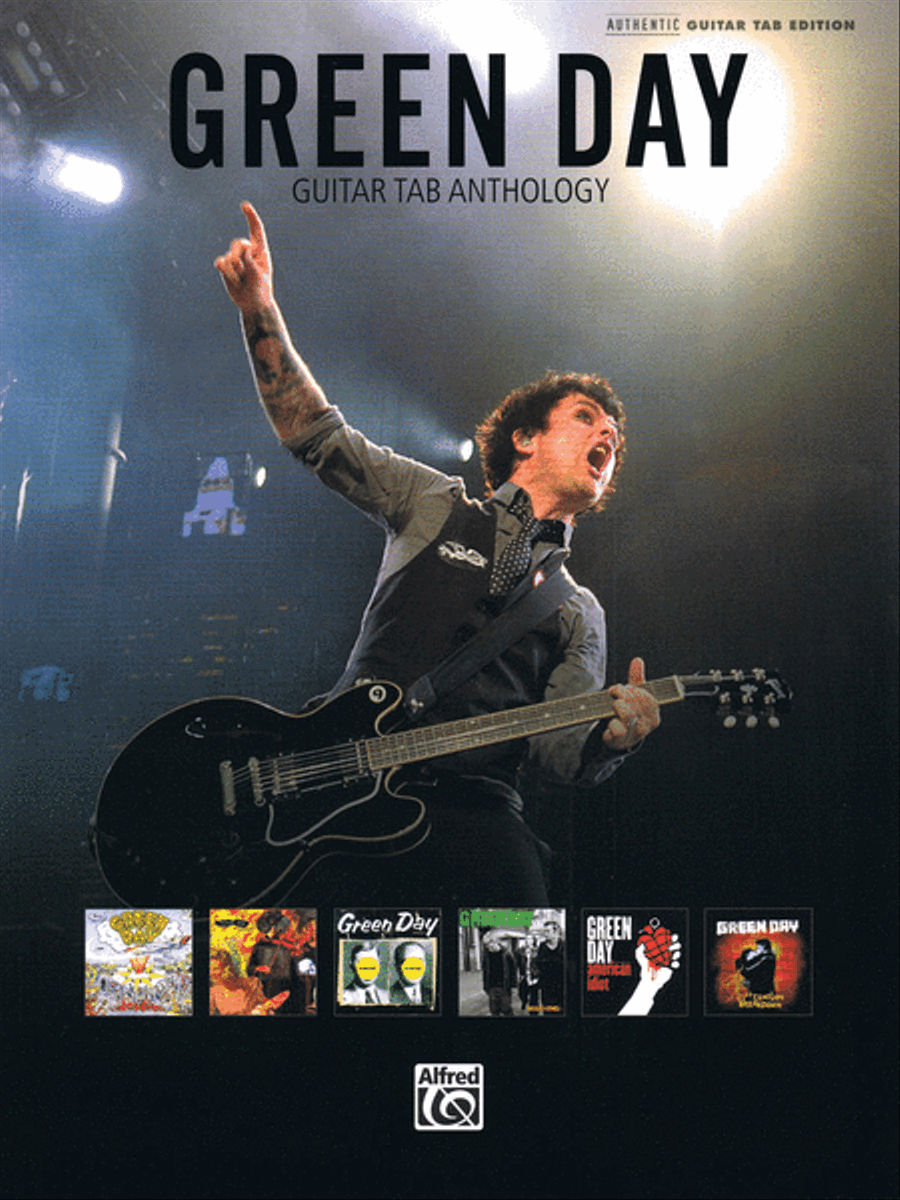 Green Day – Guitar Tab Anthology Electric Guitar scores gallery preview page 1