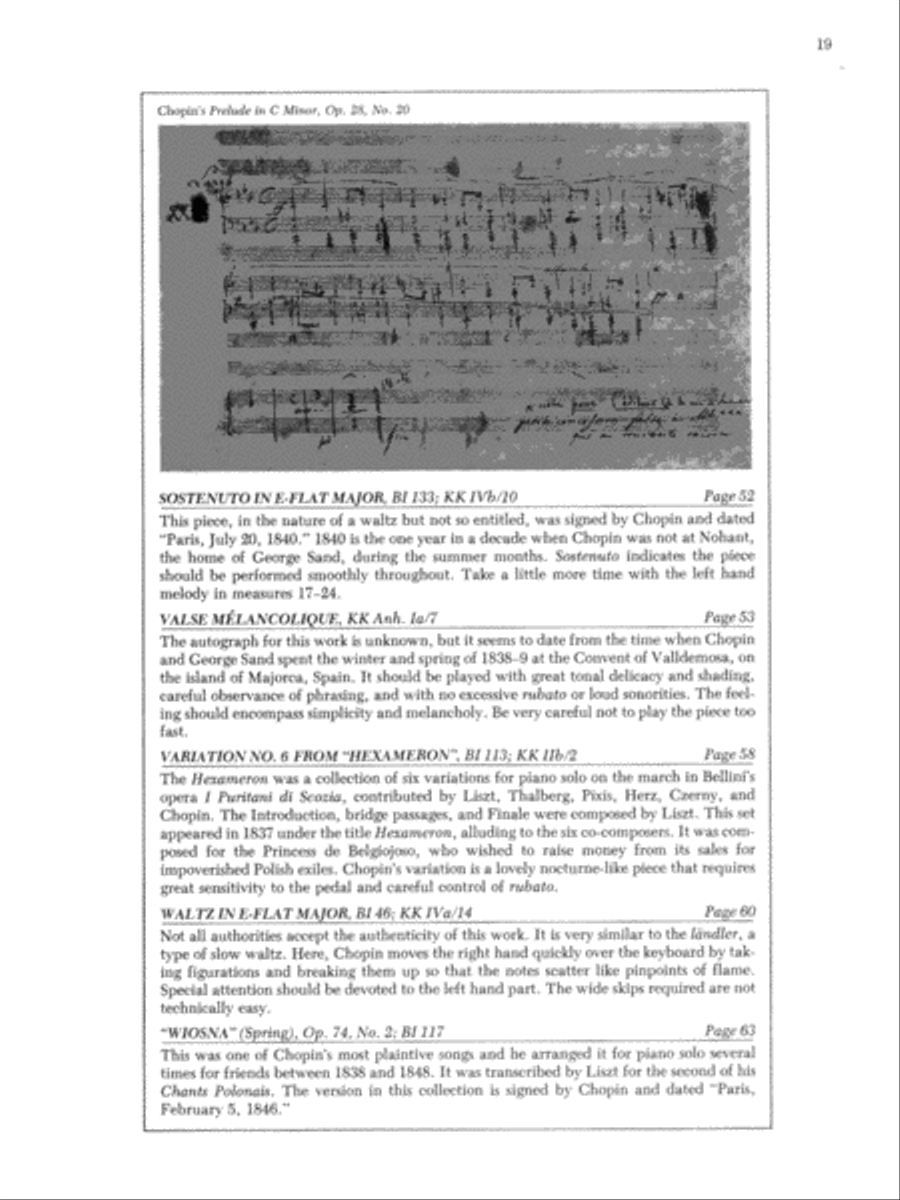 At the Piano with Chopin Piano Solo scores gallery preview page 18