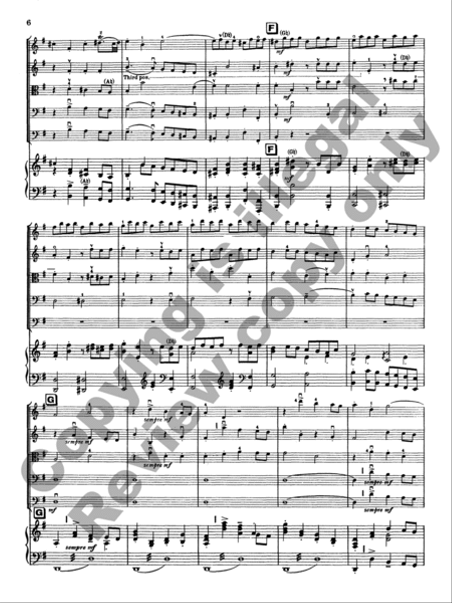 Two Overtures Orchestra scores gallery preview page 6