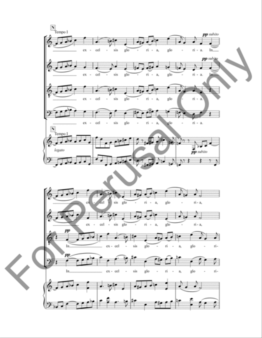 Carol Trilogy 4-Part scores gallery preview page 21