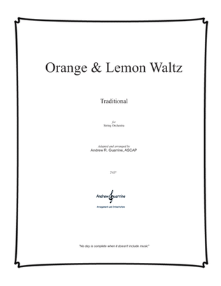Book cover for Orange & Lemon Waltz