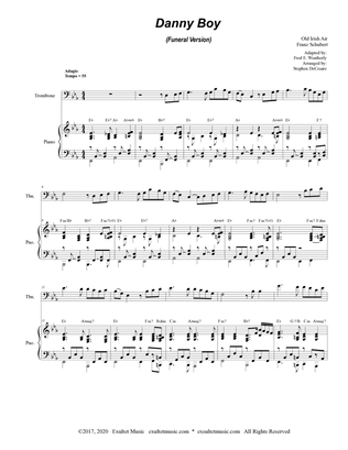 Danny Boy (Funeral Version) (Trombone Solo and Piano)