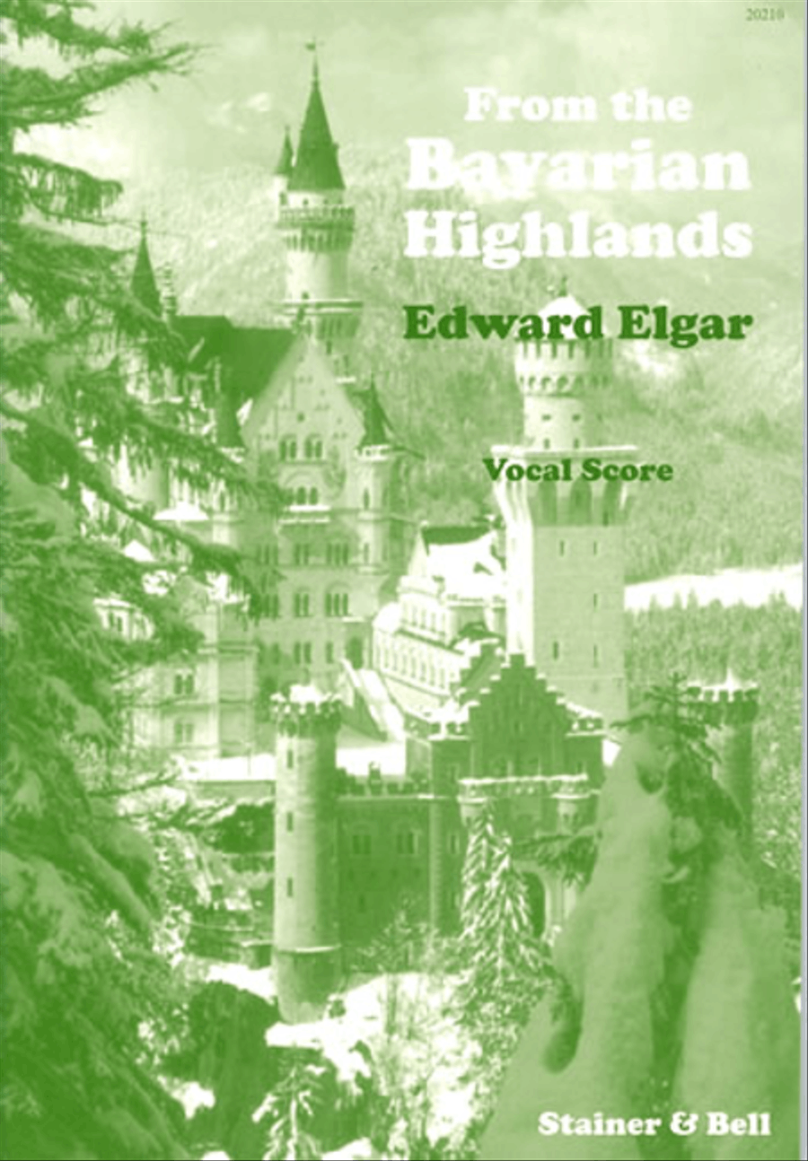 From the Bavarian Highlands: 6 Choral Dances. Vocal Score 4-Part scores gallery preview page 1
