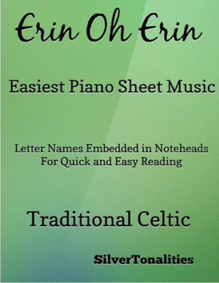 Erin Oh Erin Easy Piano Sheet Music