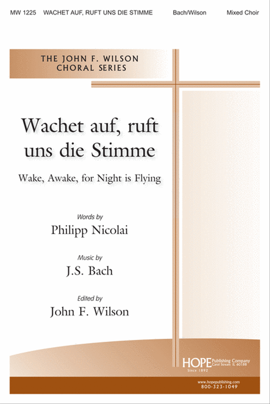Wachet Auf (Sleepers Awake) 4-Part scores gallery preview page 1